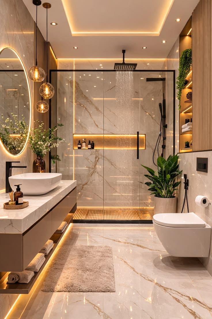 salle de bains moderne